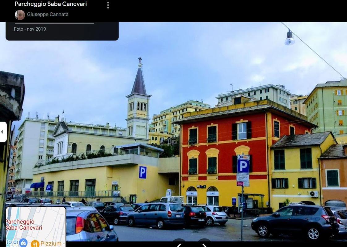 Centrale & Parking Appartement Genua Buitenkant foto